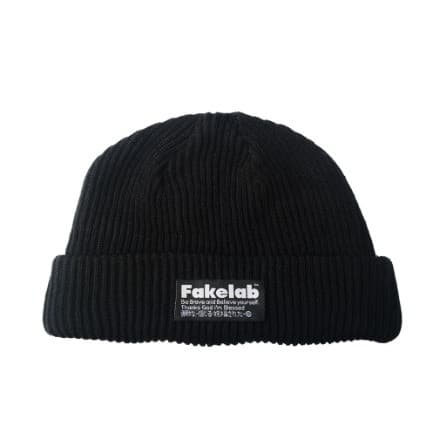 Beani Fakelab Kupluk Hitam