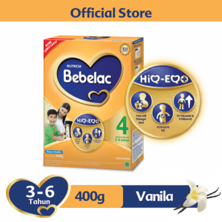 BEBELOVE 4 VANILA HIQ-EQ 400g