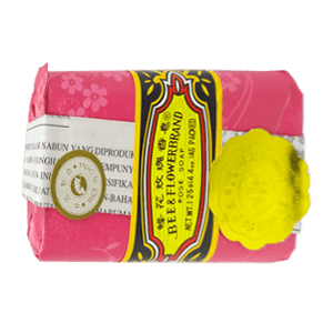 BEE & FLOWER SABUN MANDI IMPORT ROSE (MERAH) BAR 125g