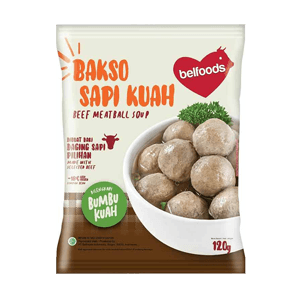BELFOODS BAKSO SAPI KUAH 8'S  PCK 120g