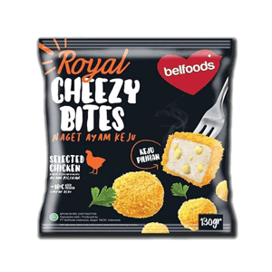 BELFOODS ROYAL CHEESY BITES  PCK 250g