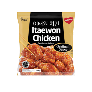 BELFOODS ROYAL ITAEWON CHICKEN  PCK 200g
