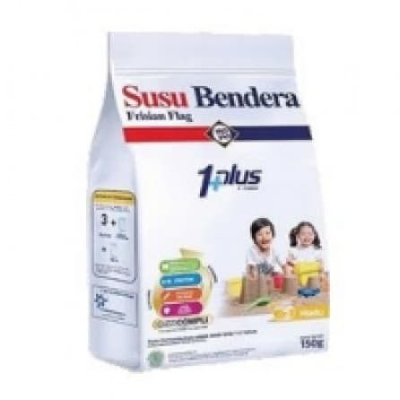 Bendera 1+ Susu Pertumbuhan MADU PCK 150g