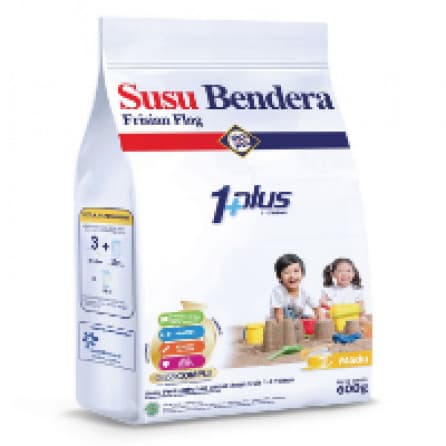 Bendera 1+ Susu Pertumbuhan MADU PCK 600g