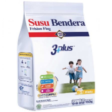 Bendera 3+ Susu Pertumbuhan MADU PCK 150g