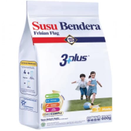 Bendera 3+ Susu Pertumbuhan MADU PCK 600g