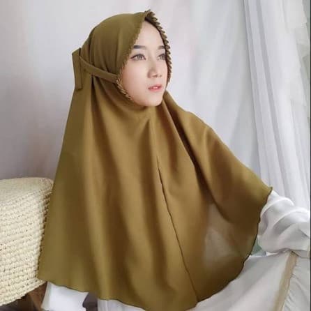 Bergo Maryam Lipit Size L