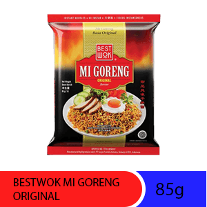 BESTWOK MI GORENG ORIGINAL PCK 85g