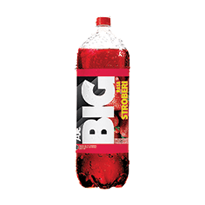 BIG SOFT DRINK STRAWBERRY BTL 3.1L