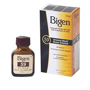 BIGEN POWDER HAIR DYE BLACK BTL 6g