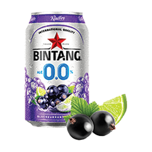 BINTANG SOFT DRINK 0.0% BLKCURRANT&LIME KLG 330mL
