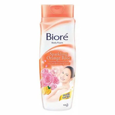 BIORE BODY SPARKLING ORANGE ROSE 250ML