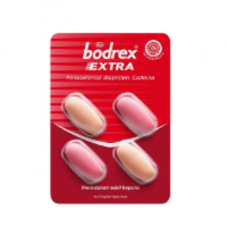 Bodrex Extra Obat Sakit Kepala Isi 4 Tablet