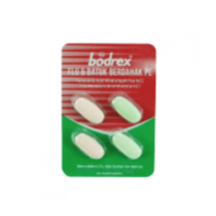 Bodrex Obat Flu & Batuk Berdahak Isi 4 Tablet