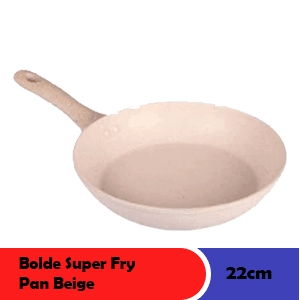 BOLDE SUPER FRY PAN BEIGE PCS 22cm