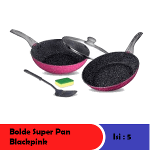 BOLDE SUPER PAN (5'S) BLACKPINK PCS 