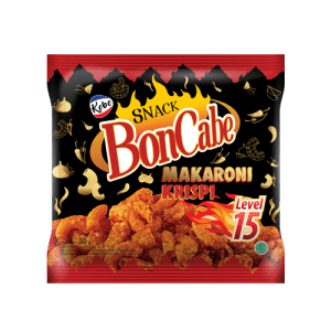BON CABE SNACK MAKARONI LEVEL 15 PCK 30/27g
