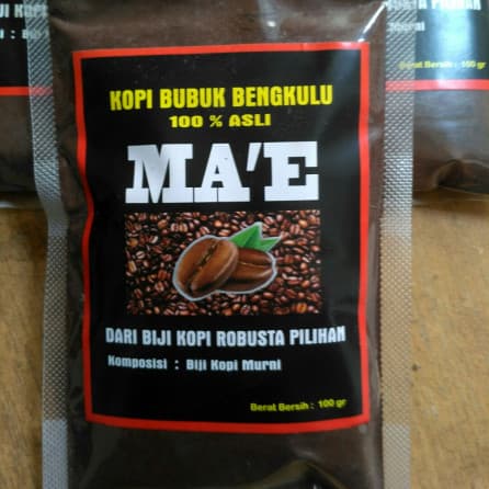 Bubuk kopi Bengkulu