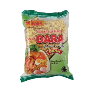 BURUNG DARA MIE KERING PIPIH PCK 140g
