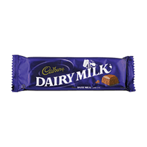 CADBURY CHOCOLATE DAIRY MILK  PCK 65/62g