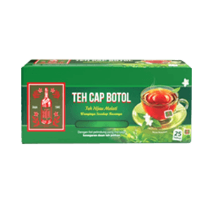 CAP BOTOL TEH CELUP HIJAU MELATI BOX 25x2g