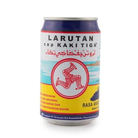 CAP KAKI TIGA KALENG ANNGUR 320ml