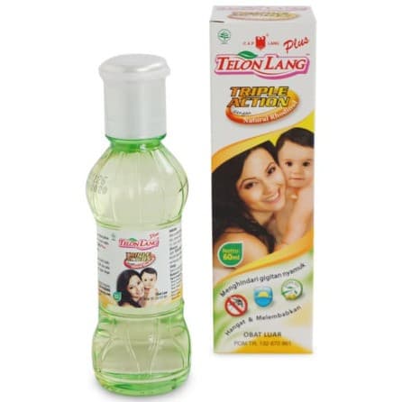 Cap Lang Minyak Telon Plus Triple Action 60ml
