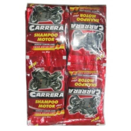 Carrera Shampoo Motor Plus Silikon PCK 24 X 20ML