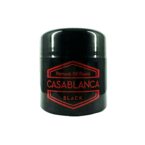 CASABLANCA HAIR POMADE BLACK POT 50g