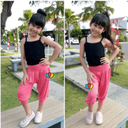 Celana Aladin Polos Anak 5 - 6 Tahun