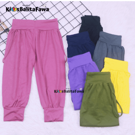 Celana Aladin Polos Anak 3 - 4 Tahun