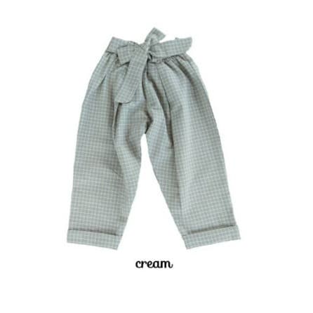 Celana Anak Perempuan Motif Kotak-Kotak