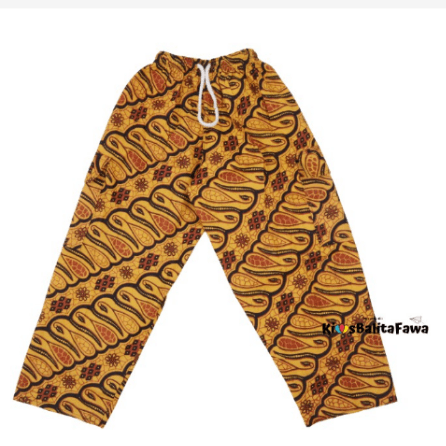 Celana Boim Batik Uk 9 - 12 Tahun