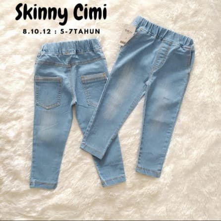 Celana Jeans Skinny Anak 5 - 7 Tahun