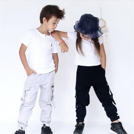 Celana Jogger Cargo Anak Unisex