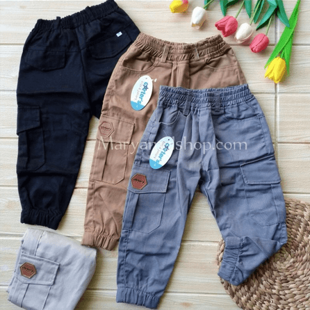 Celana Jogger Panjang Anak Laki - Laki JUNIOR