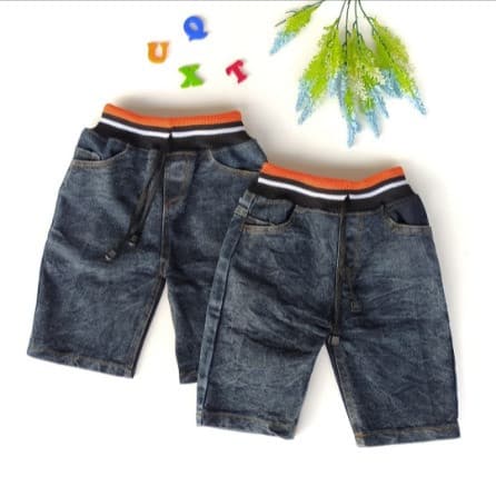 Celana Levis Pendek Anak Laki-Laki 6 - 9 Tahun