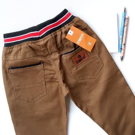 Celana Panjang Chino Chinos Katun Anak Laki - Laki 3 - 6 Tahun