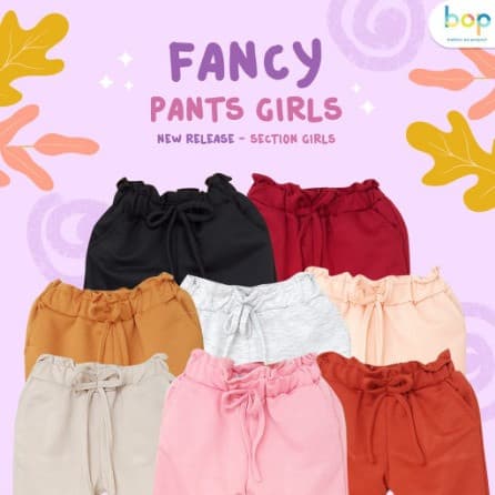 Fancy Girls - Celana Panjang Anak Perempuan