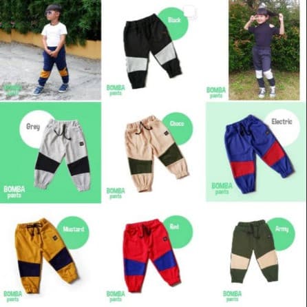 Bomba Pants - Celana Panjang Anak Unisex