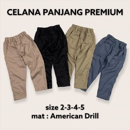 Celana Panjang Premium American Drill