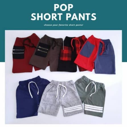 Pop Short Pants - Celana Pendek Anak Laki-Laki