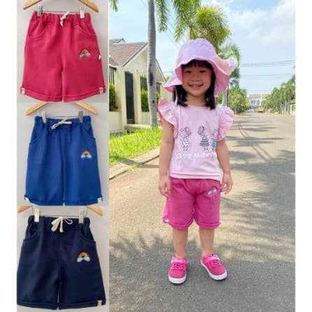 Celana Pendek Anak Pelangi 3-5thn