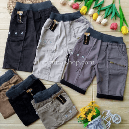 Celana Pendek Anak Zip