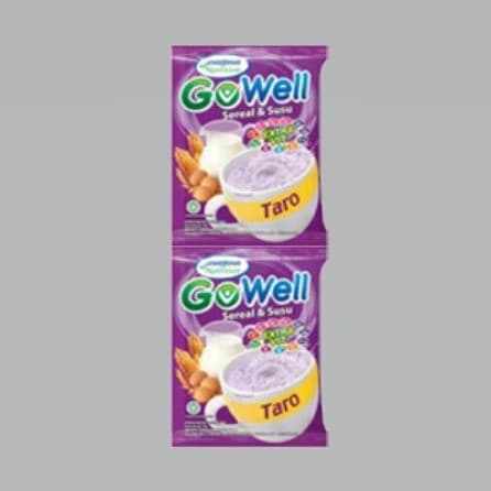 Gowell Cereal dan Susu Taro Rcg 10x29 g