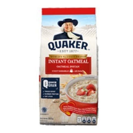 Cereal Quaker Oatmeal Instan ( Ref ) Pck 800 g