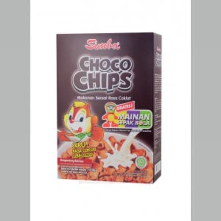 Cereal Simba Choco Chips Coklat Box 170 g 