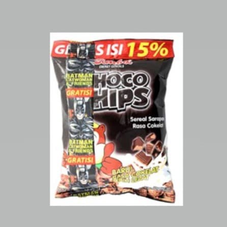 Cereal Simba Choco Chips Coklat Pck 55/88 g