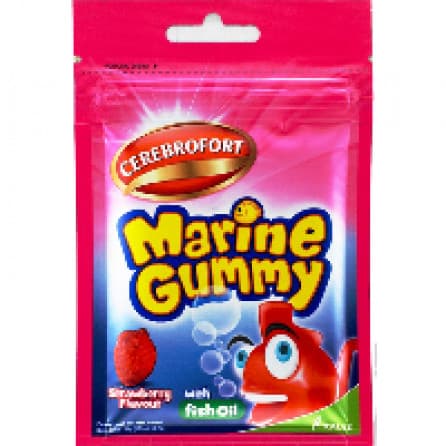 Cerebrofort Marine Gummy Strawberry 20g 