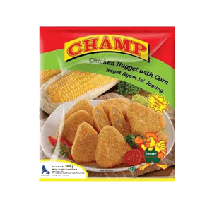 CHAMP CHICKEN NUGGET WITH CORN  PCK 500g